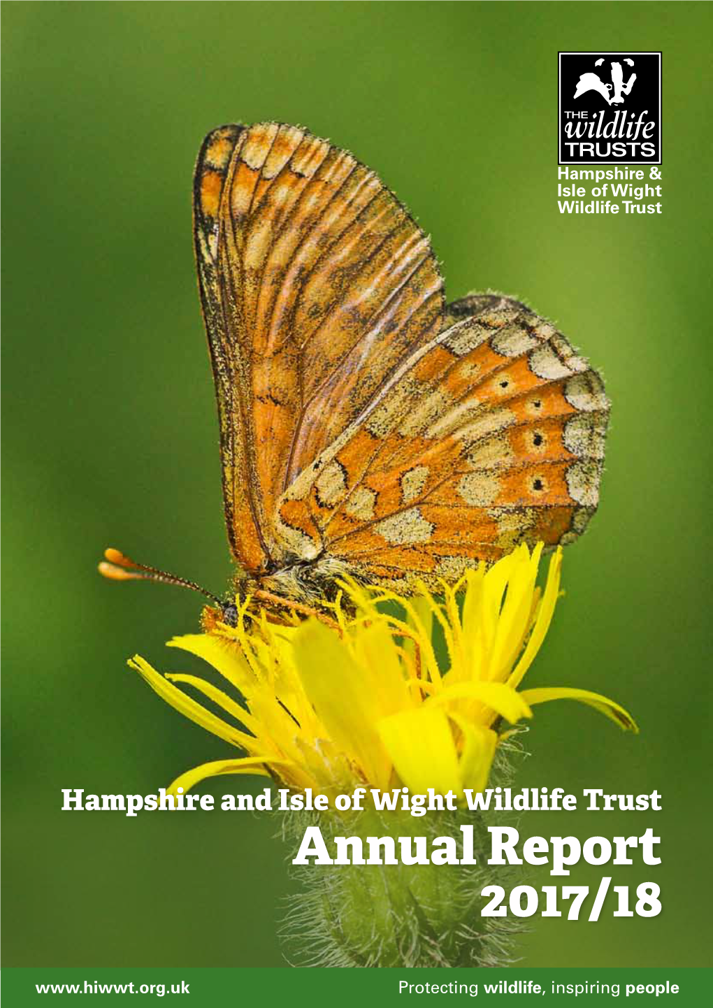 Annual Report 2017/18 Protecting Wildlife, Inspiring People Contents