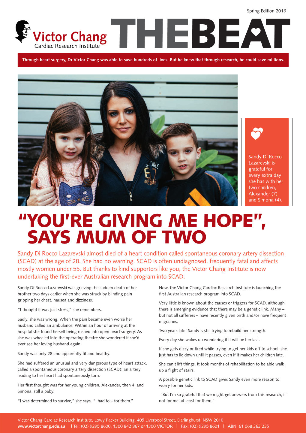 “ You're Giving Me Hope”, Says Mum Of