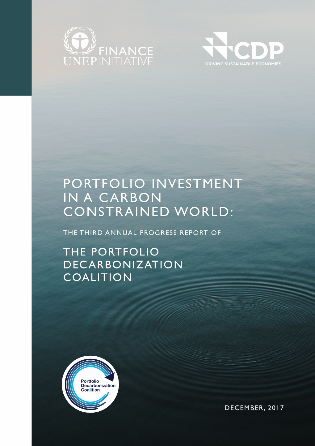 Portfolio Investment in a Carbon Constrained World