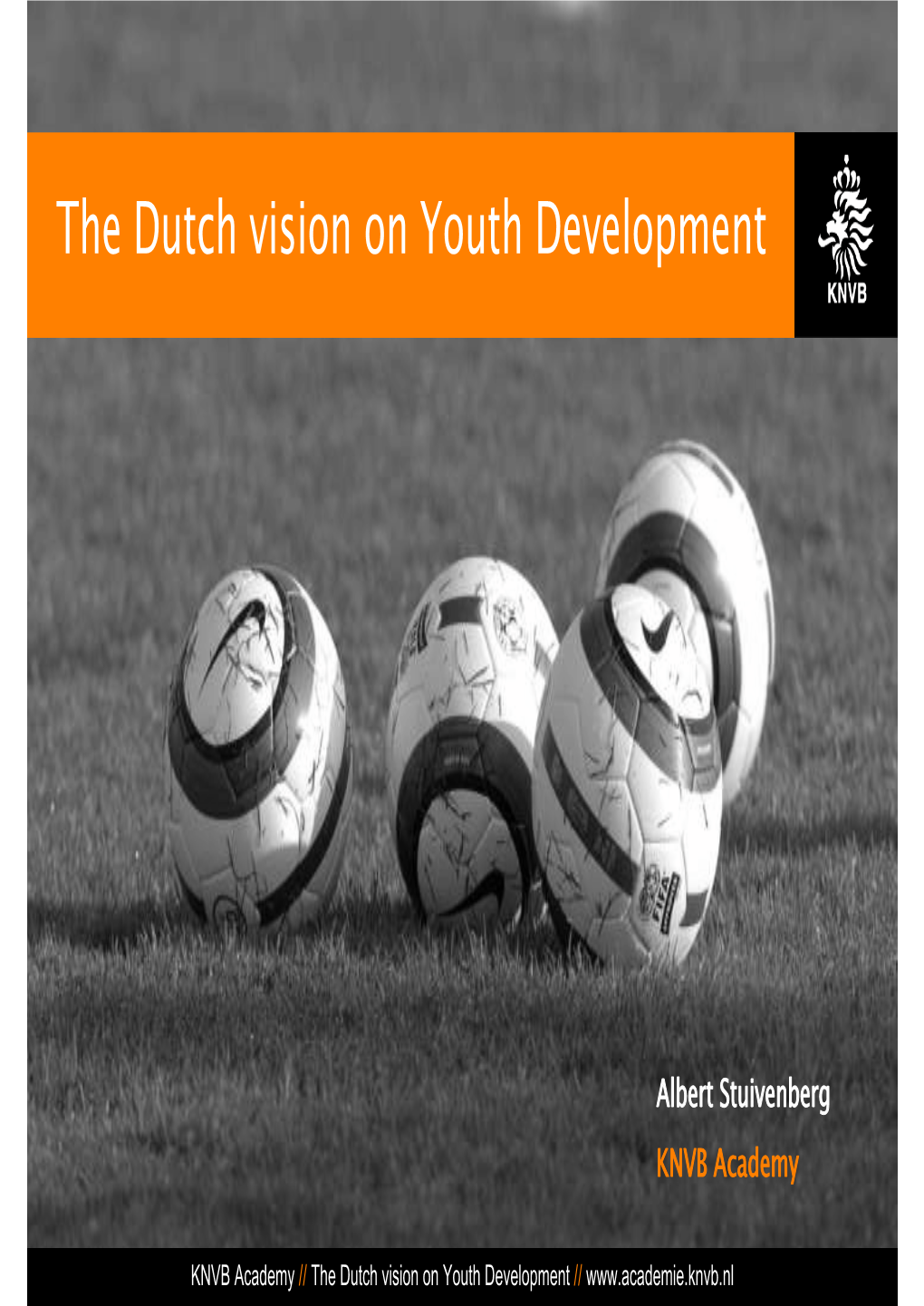 The Dutch Vision on Youth Development