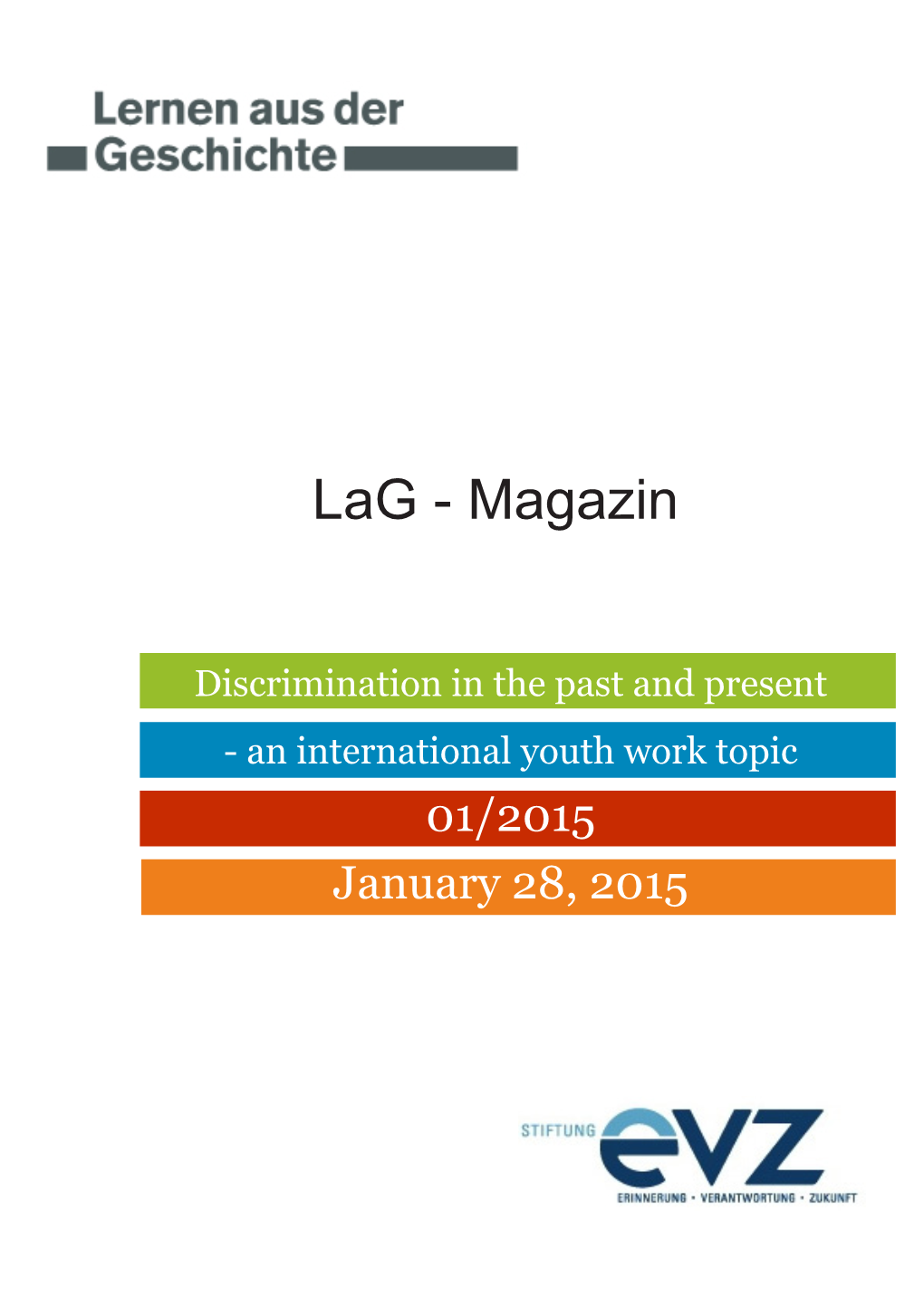 An International Youth Work Topic 01/2015 January 28, 2015 Content