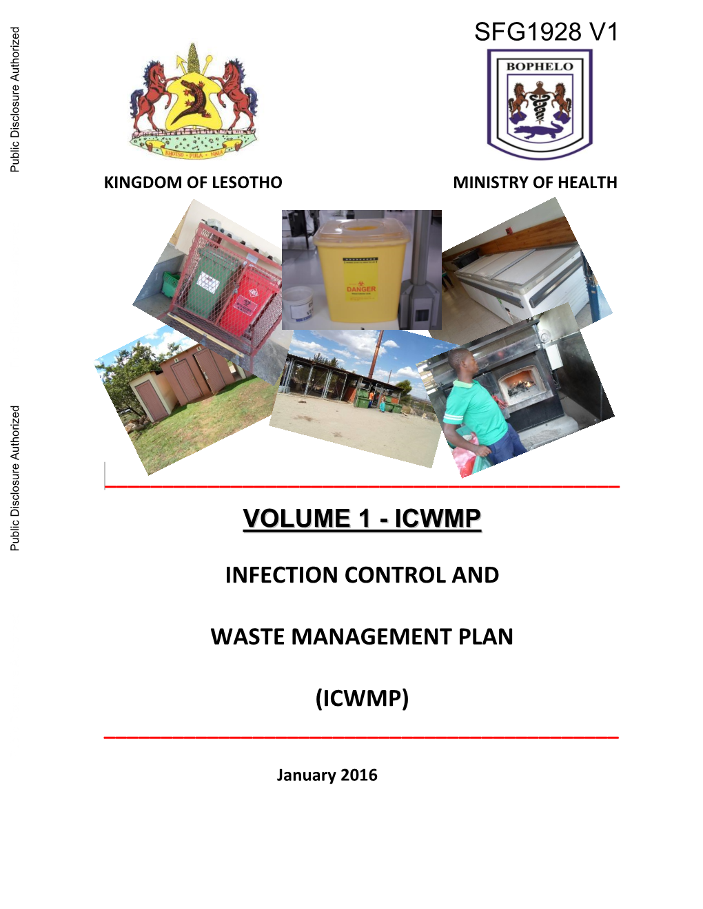 ICWMP Infection Control and Waste Management Plan IMR Infant Mortality Rate