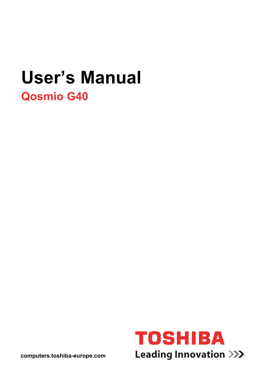 User's Manual