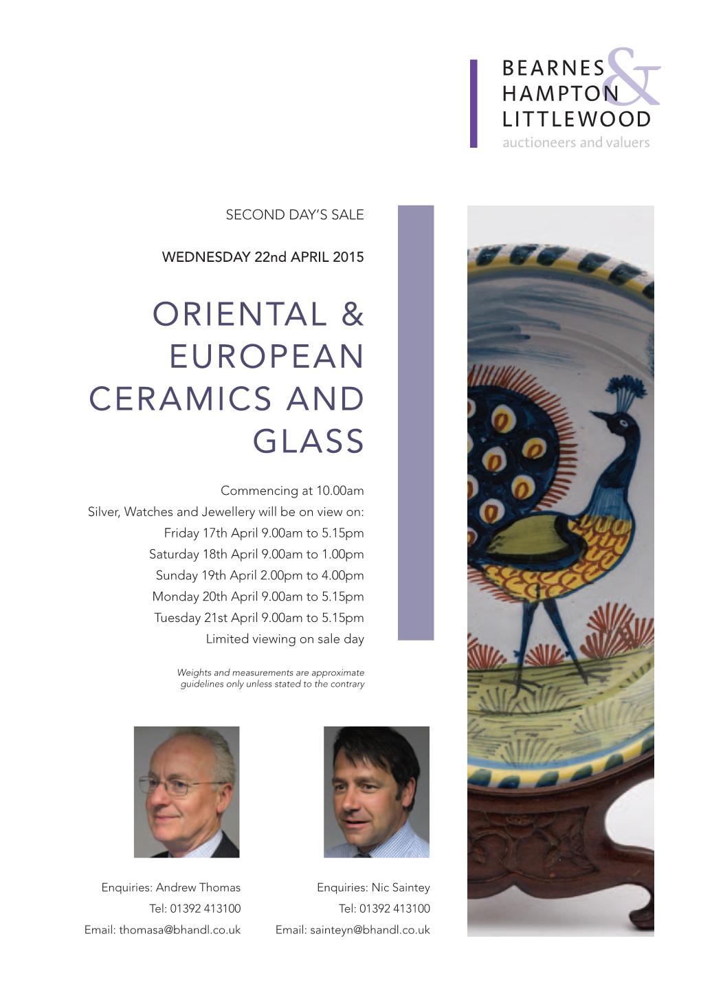 Oriental & European Ceramics and Glass