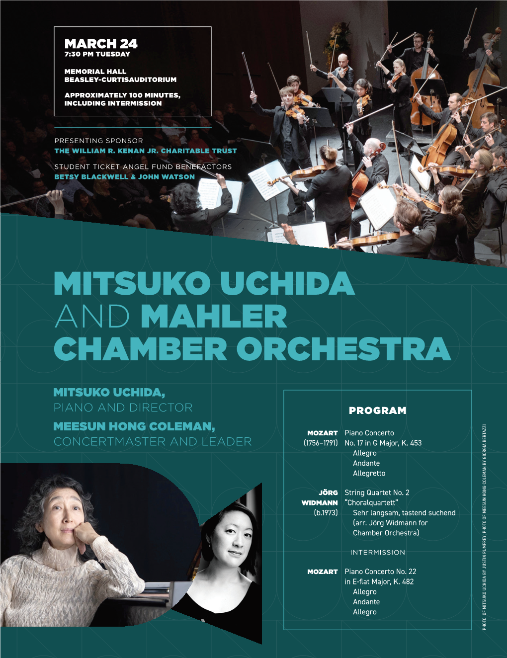 Mitsuko Uchida and Mahler Chamber Orchestra