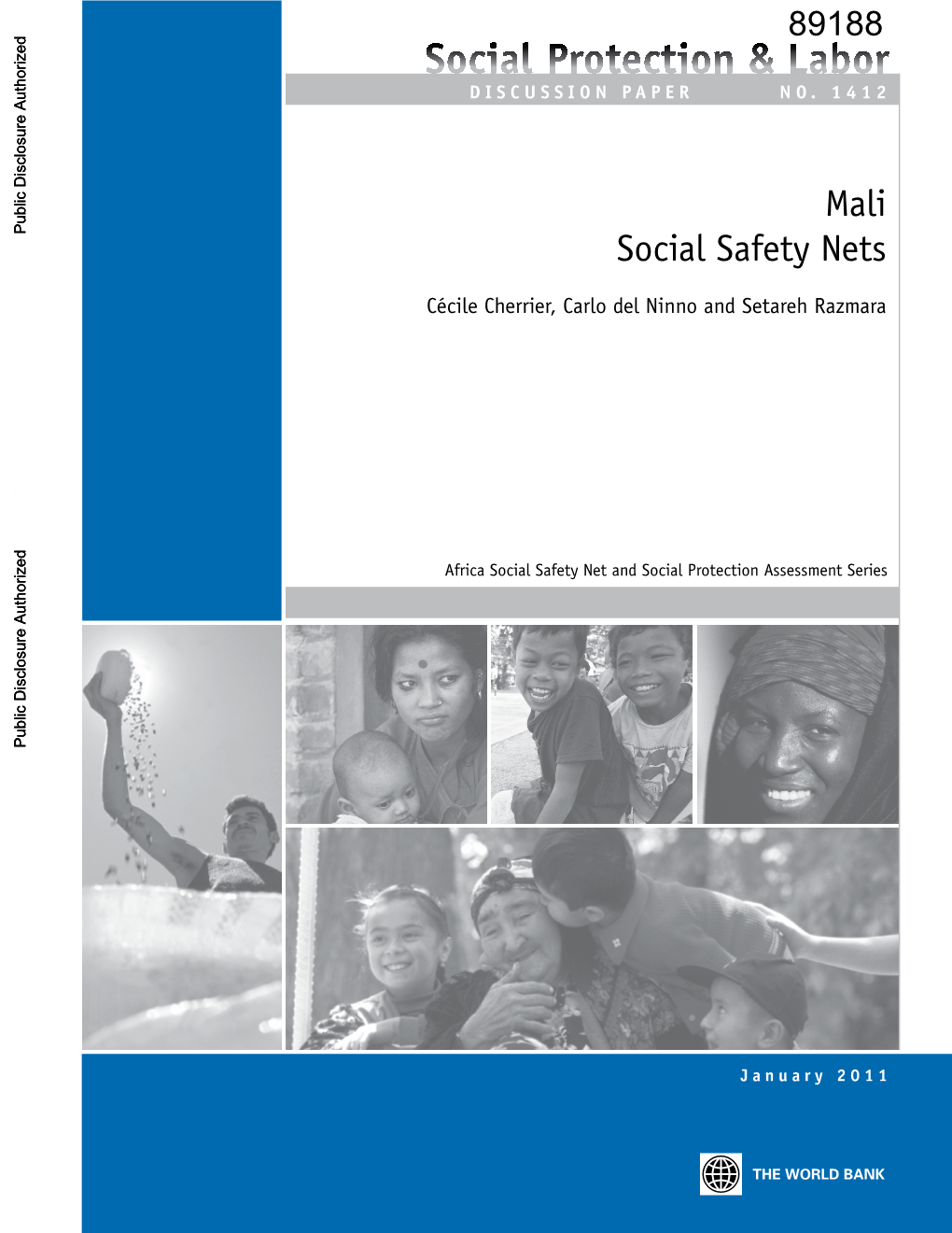Mali Social Safety Nets by Cécile Cherrier, Carlo Del Ninno and Setareh Razmara, January 2011