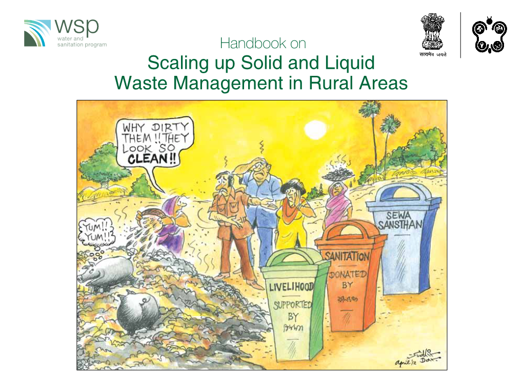 Scaling up Solid and Liquid Waste Management in Rural Areas Handbook: Scaling up Solid and Liquid Waste Management in Rural Areas