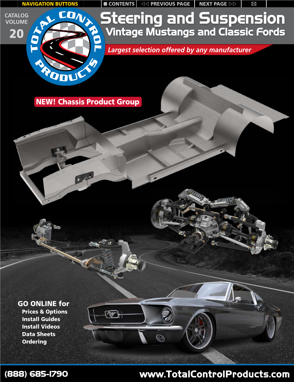 Steering and Suspension 20 Vintage Mustangs and Classic Fords Largest Selection Offered by Any Manufacturer