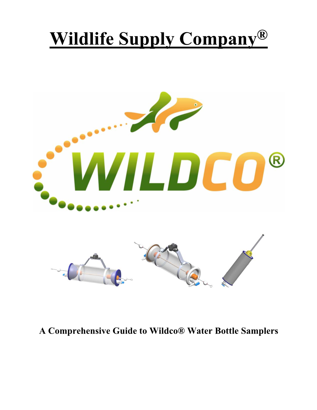 Wildlife Supply Company®