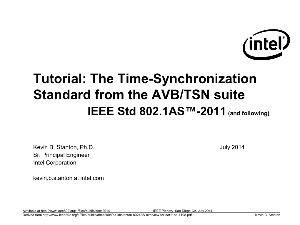 IEEE Std. 802.1AS