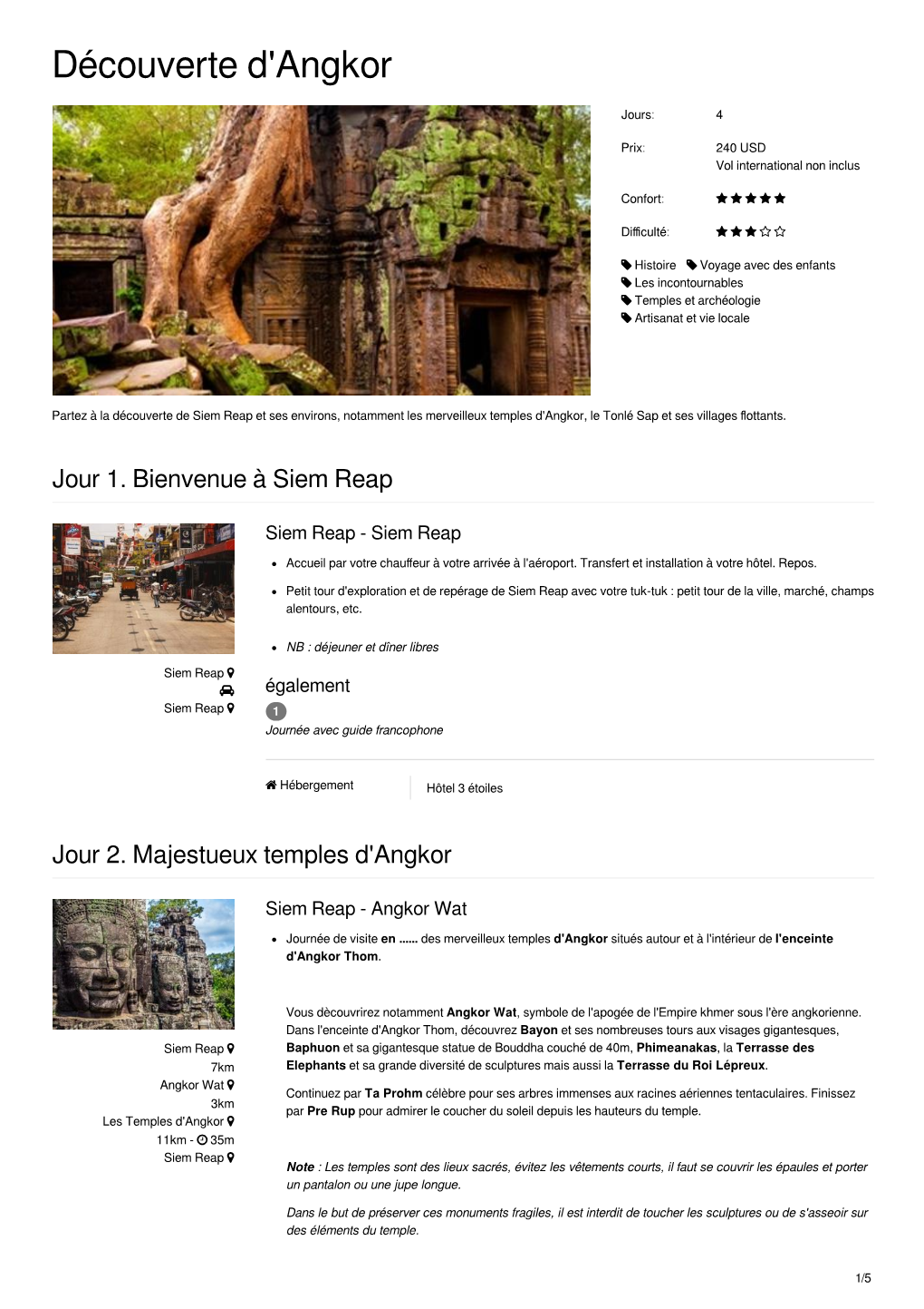 Discovery of Angkor