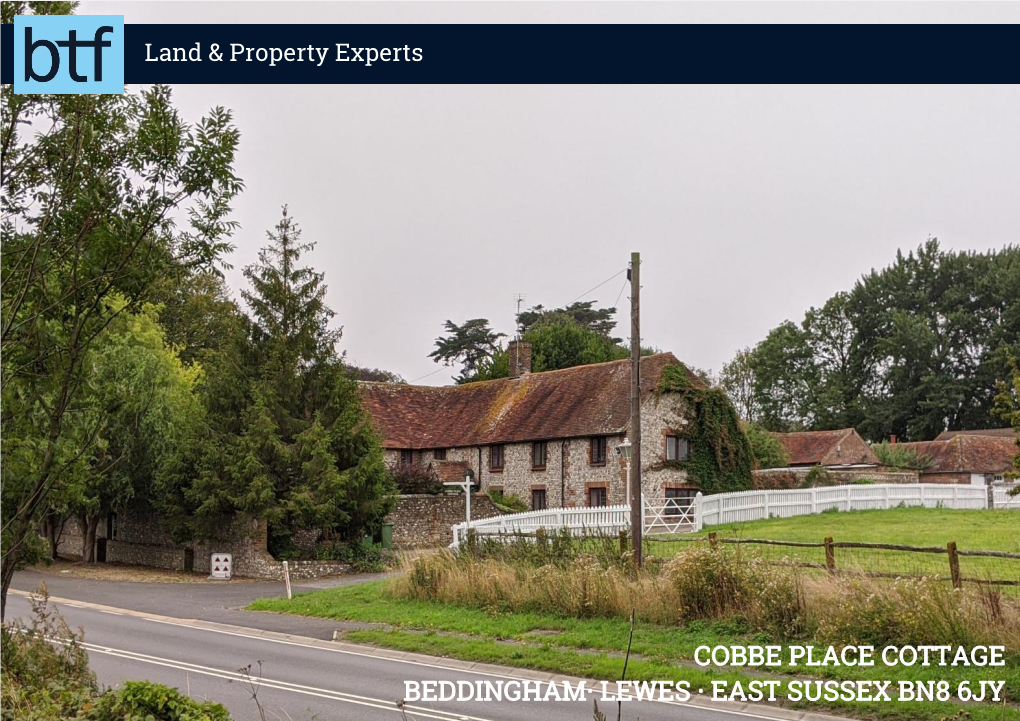 Cobbe Place Cottage Beddingham· Lewes · East Sussex Bn8 6Jy
