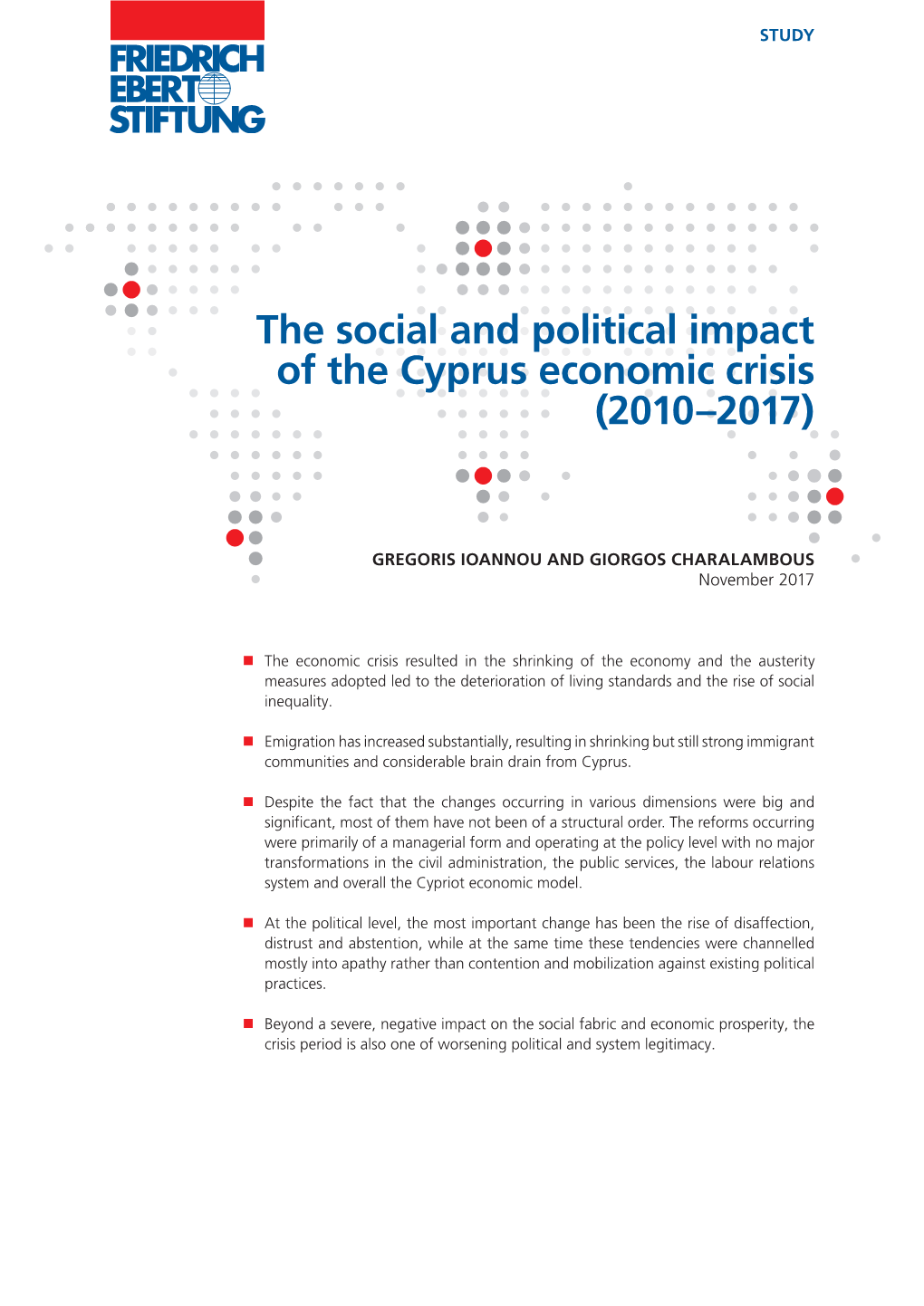 The Social and Political Impact of the Cyprus Economic Crisis (2010–2017)