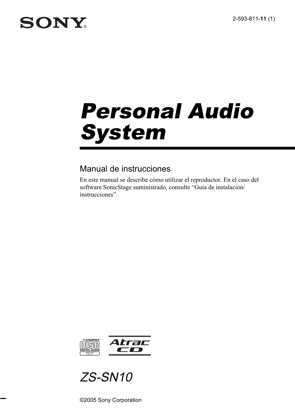 Personal Audio System