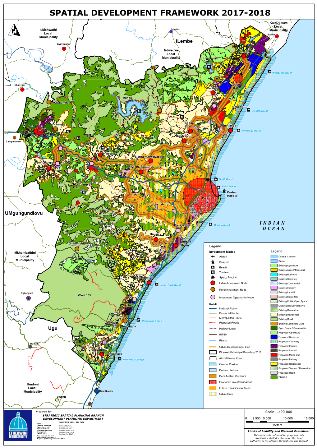 Í Spatial Development Framework 2017-2018