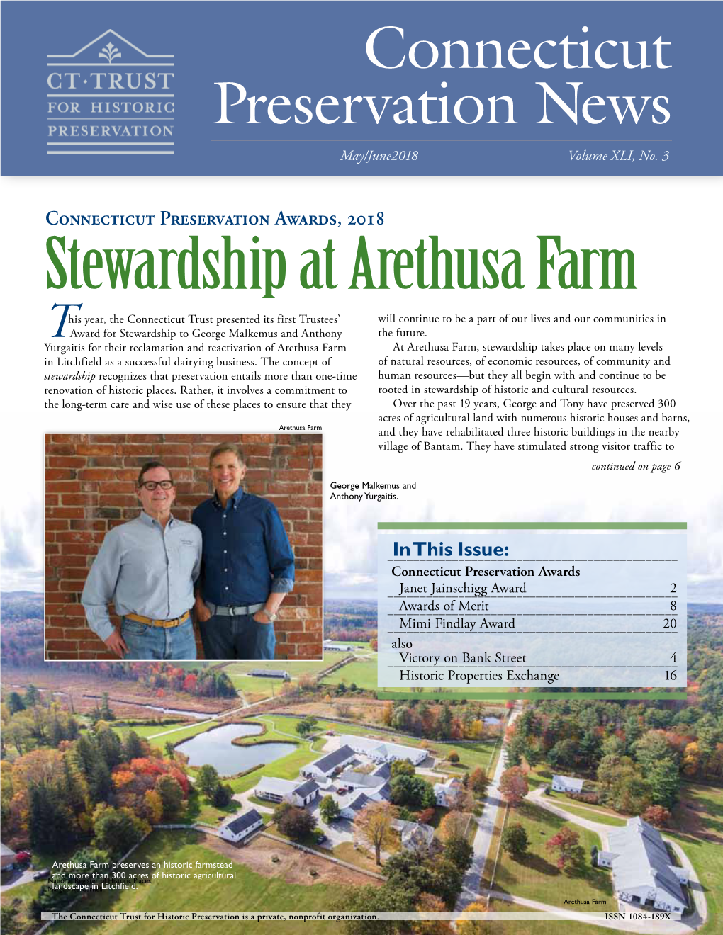 Stewardship at Arethusa Farm