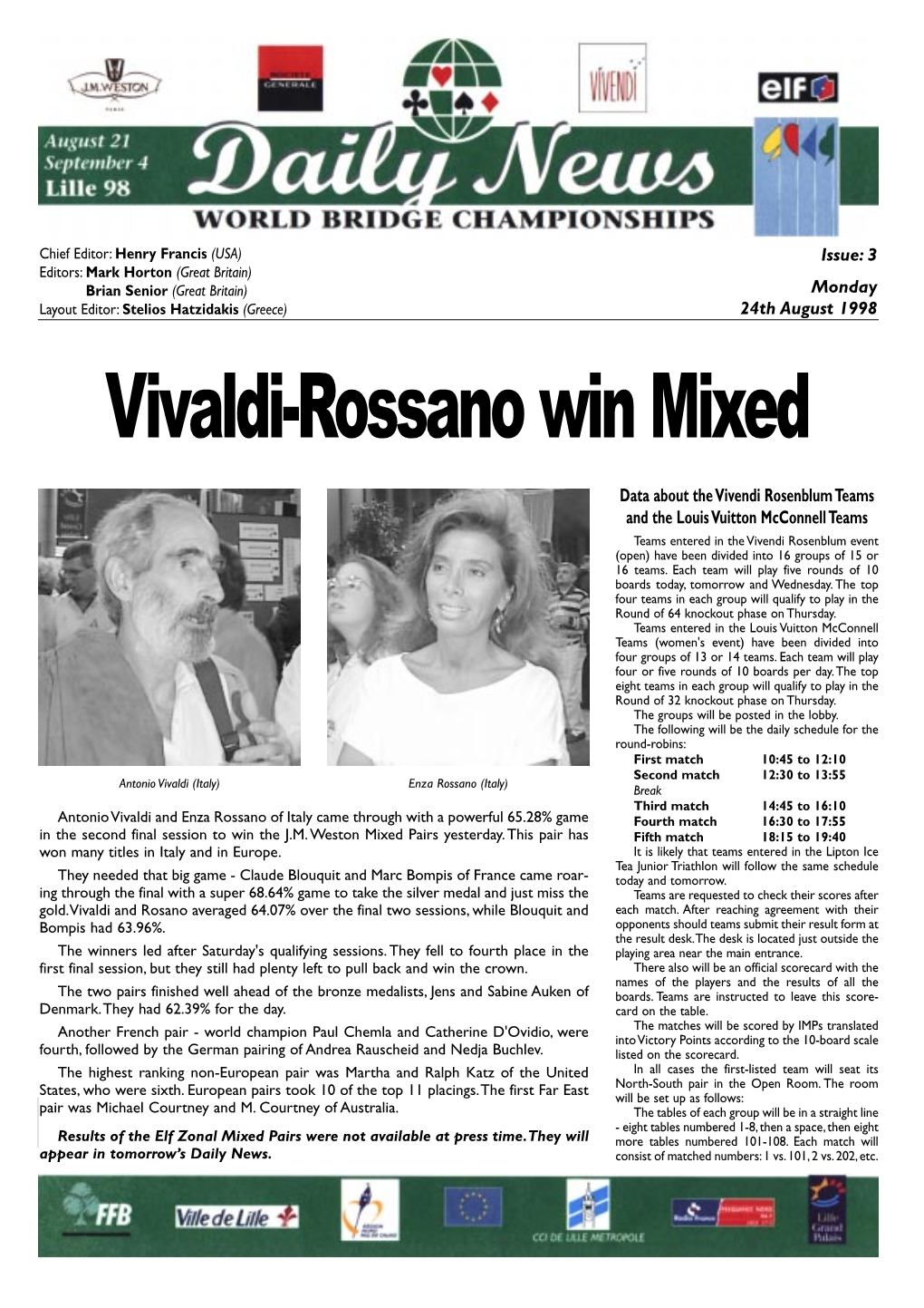 Vivaldi-Rossano Win Mixed