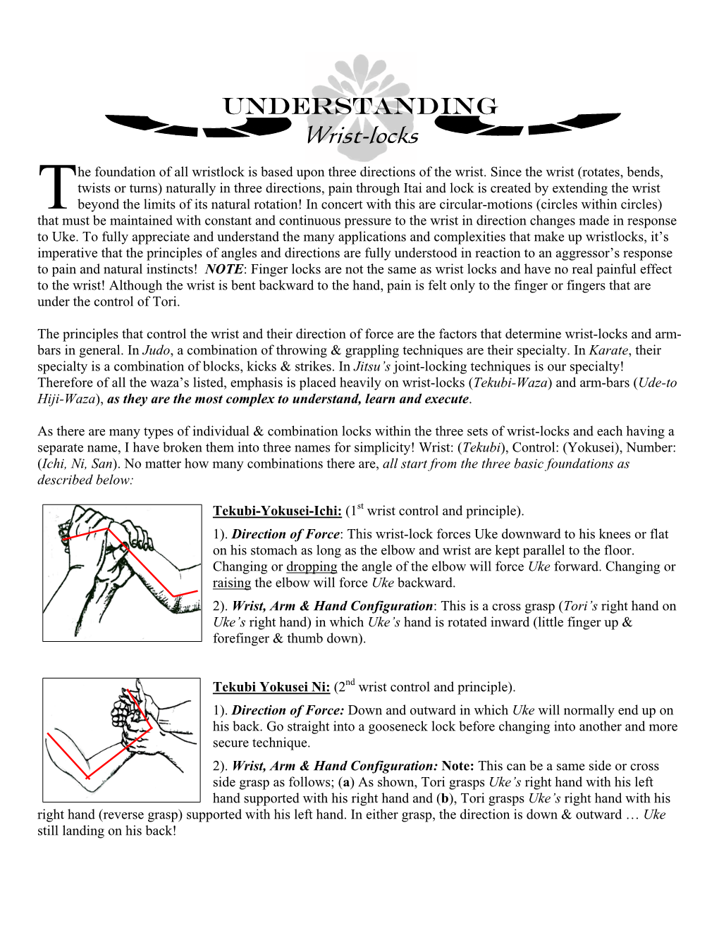 Understanding Wrist-Locks