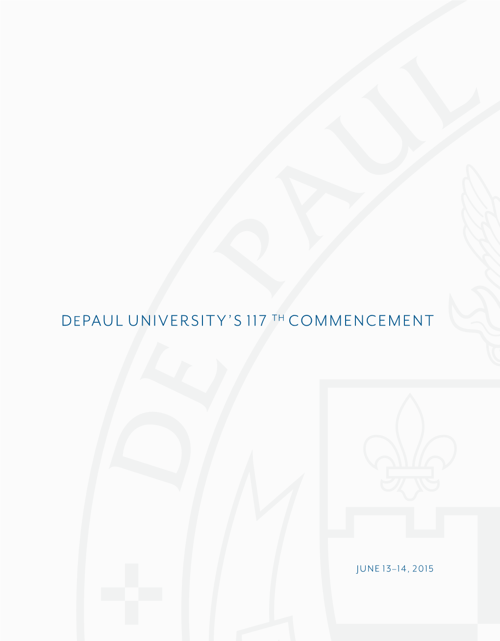 Depaul University's Th Commencement