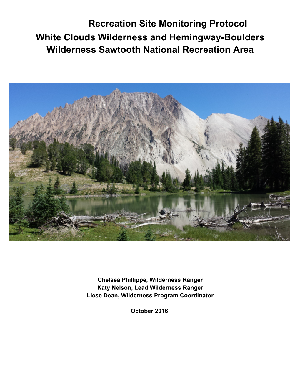 White Clouds Wilderness and Hemingway-Boulders Wilderness Sawtooth National Recreation Area