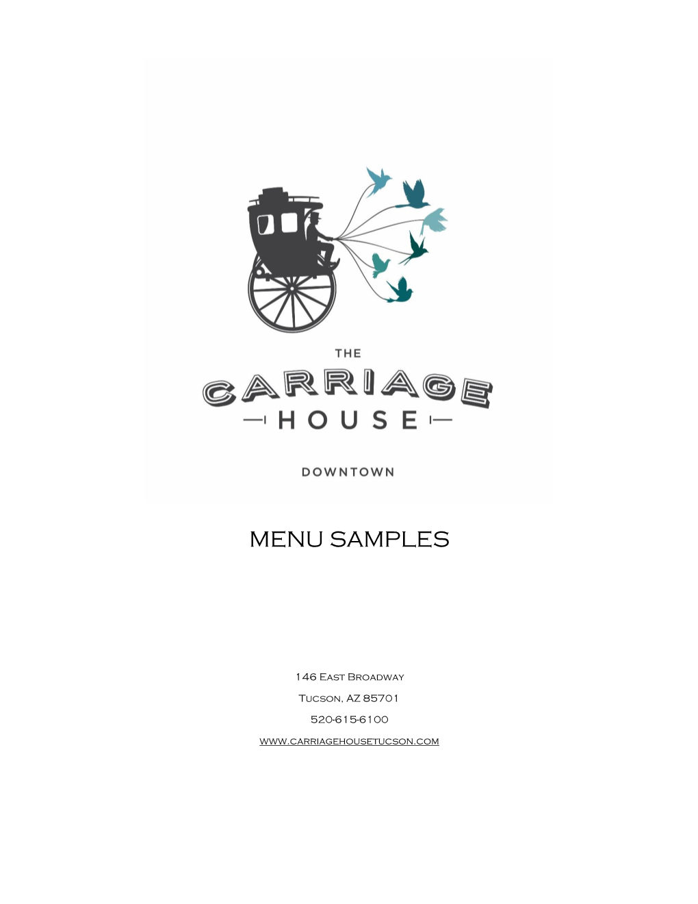 Menu Samples