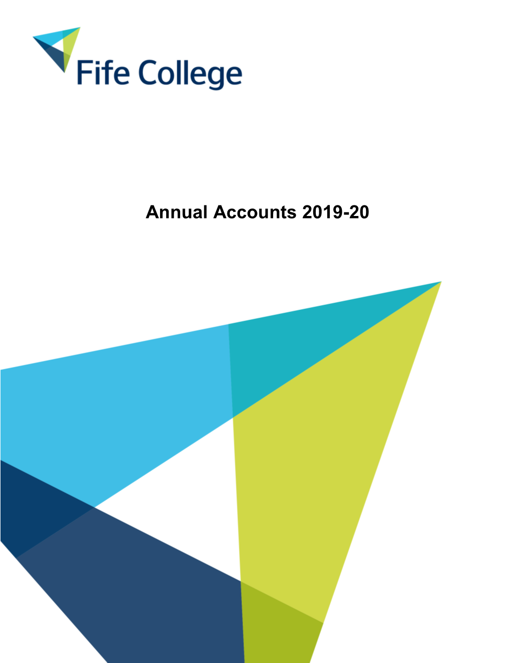 Fife College Annual Accounts 2019-20