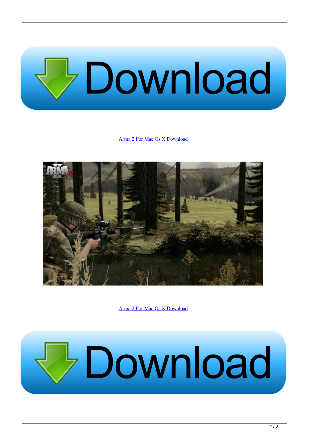 Arma 2 for Mac Os X Download