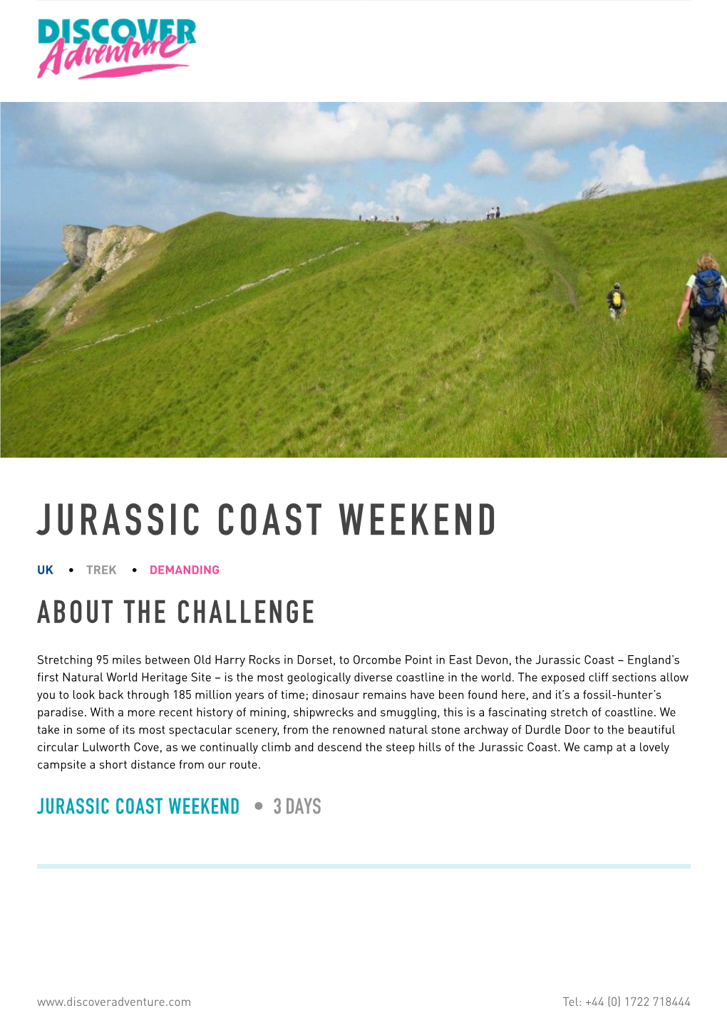 Jurassic Coast Weekend