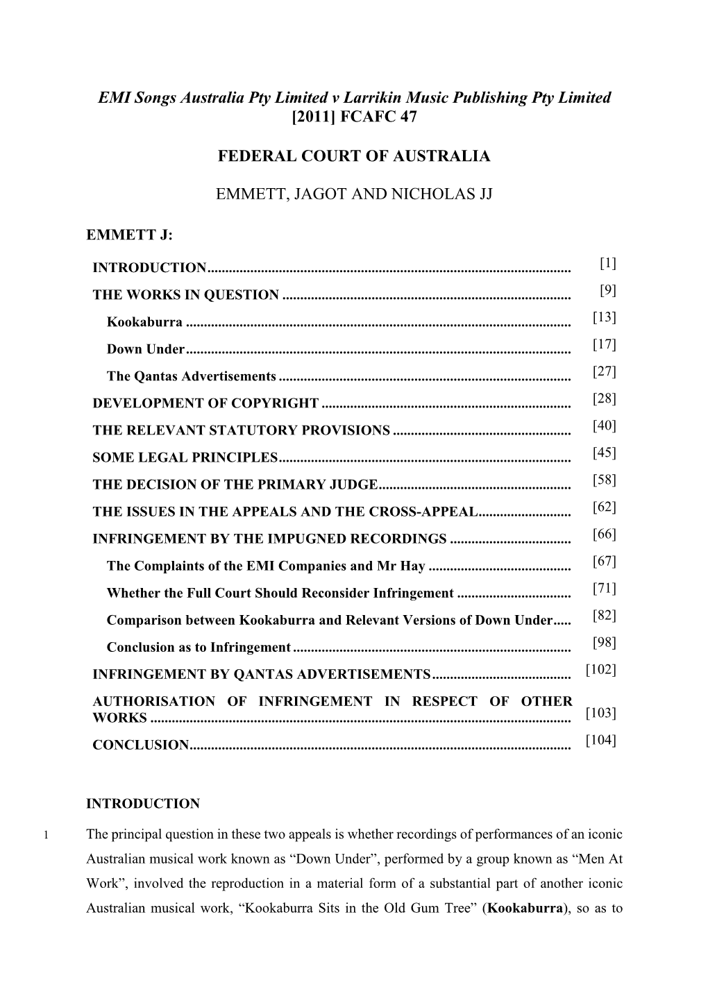 Combine Full Court Judgment Template