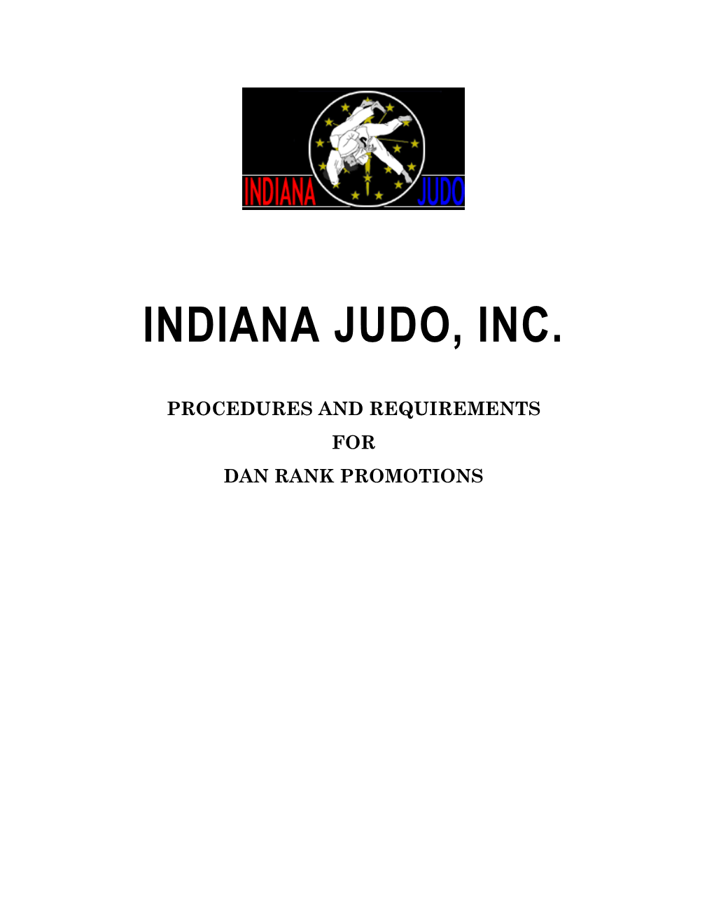 USA Judo Promotional Requirements