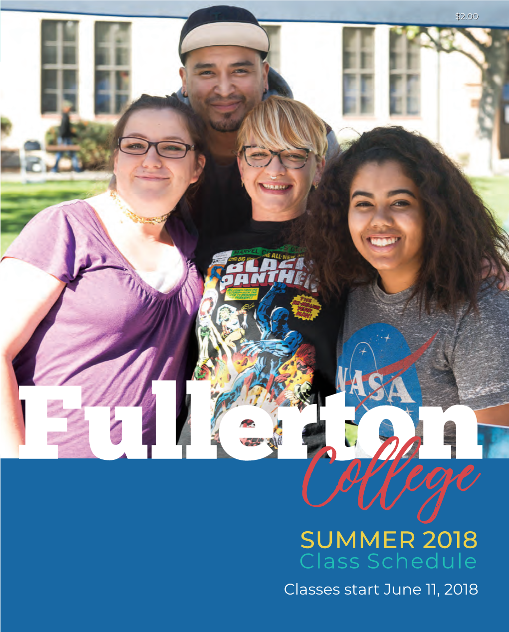 Fullerton College Schedule Summer 2018