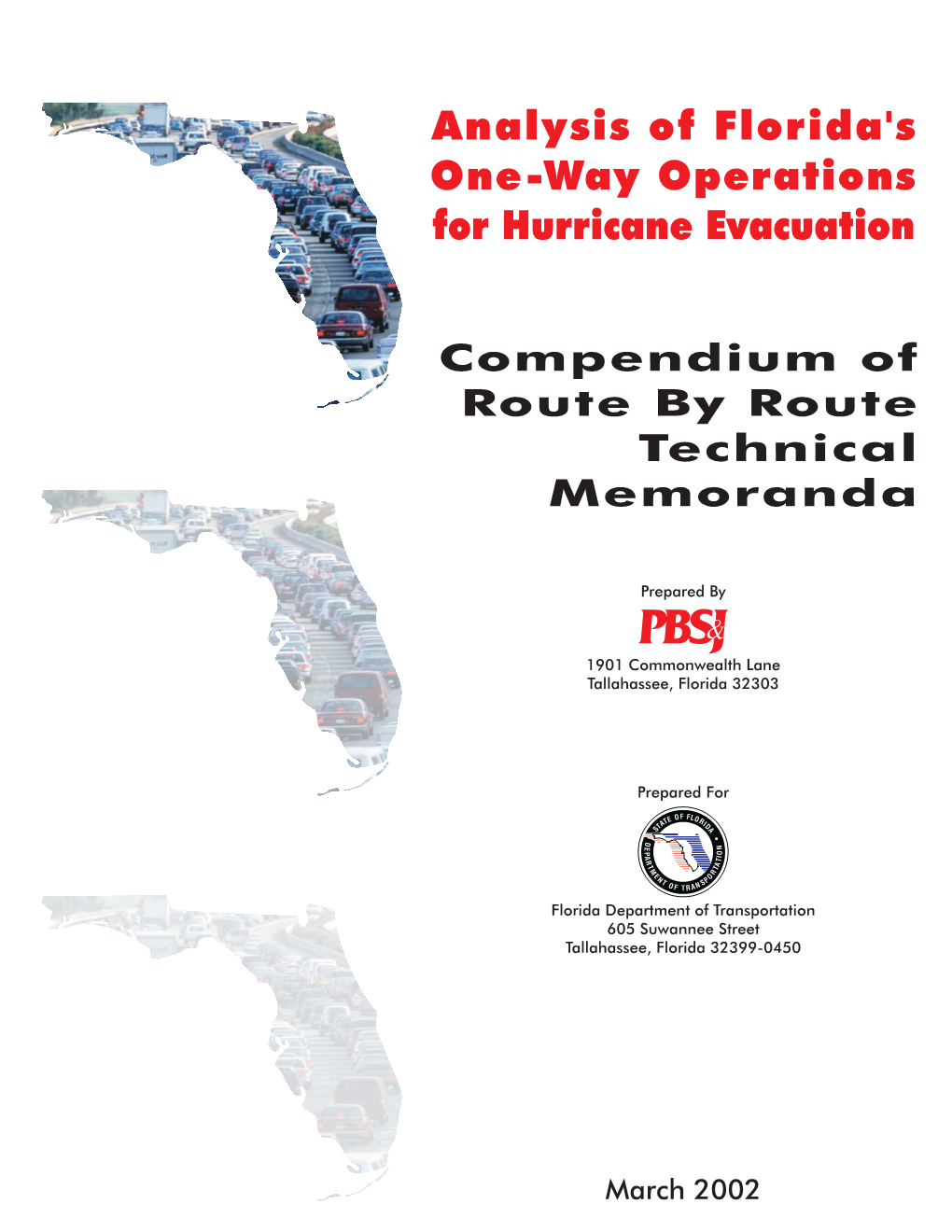 Analysis of Florida's One-Way Operations for Hurricane Evacuation