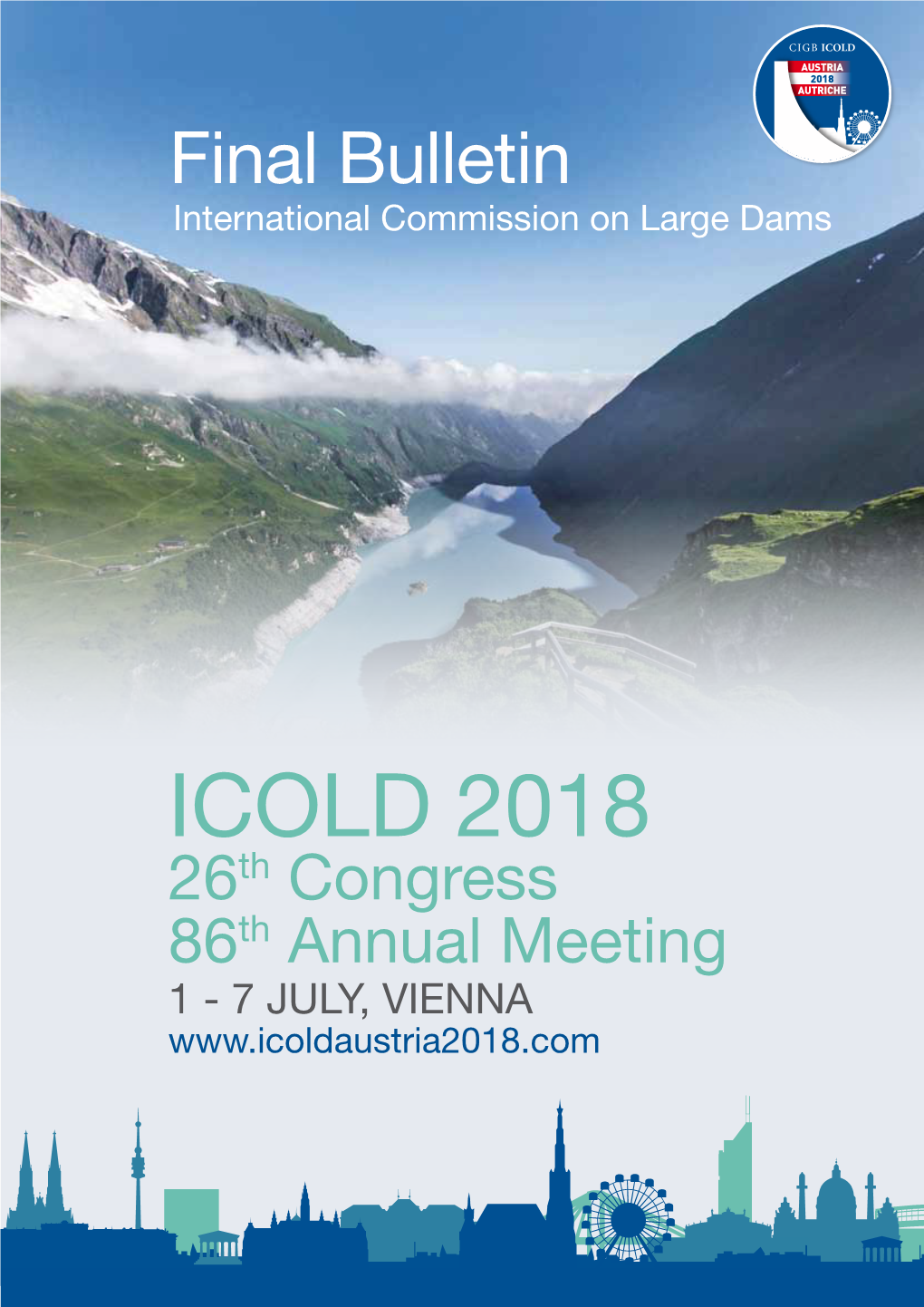 Icold 2018 – Coming to Austria