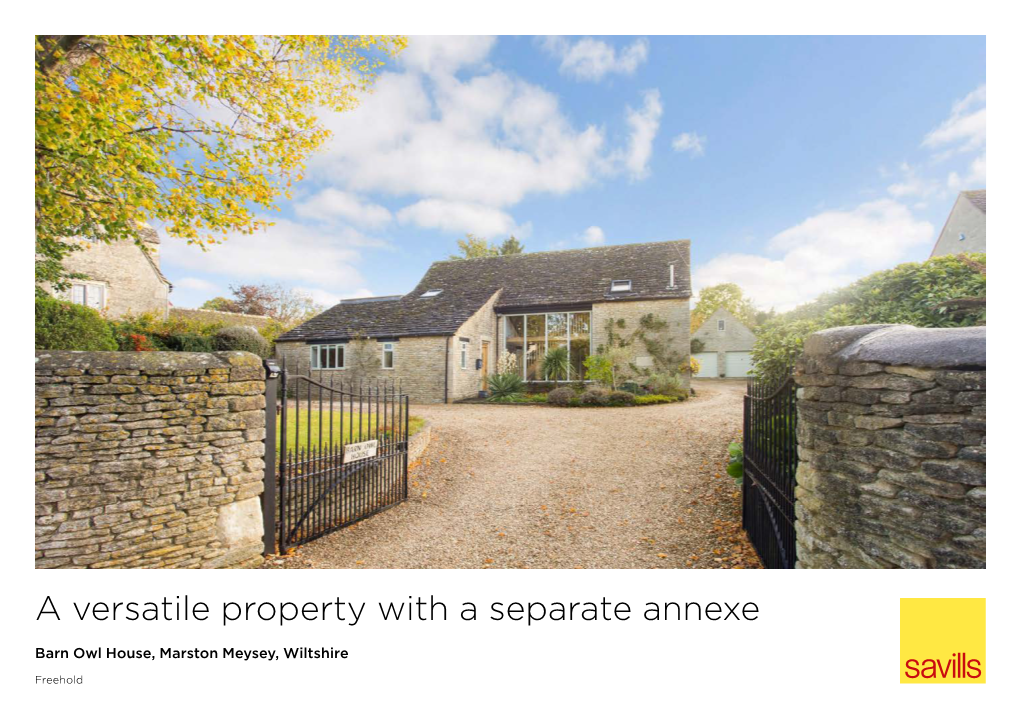 A Versatile Property with a Separate Annexe