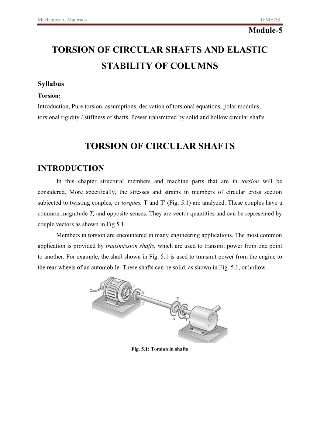 Module-5 Notes