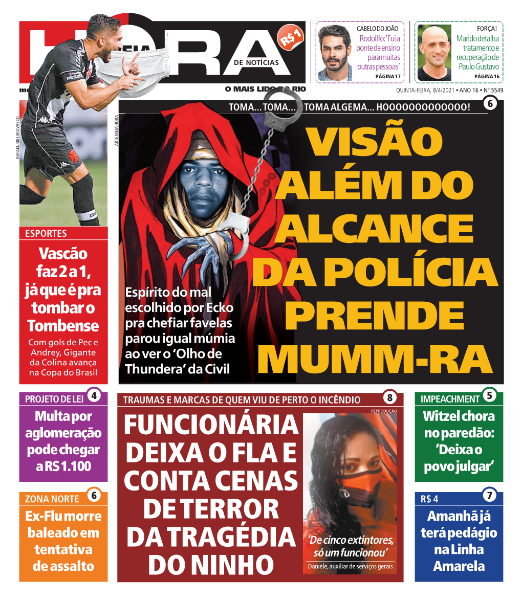 Visão Além Do Alcance Da Polícia Prende