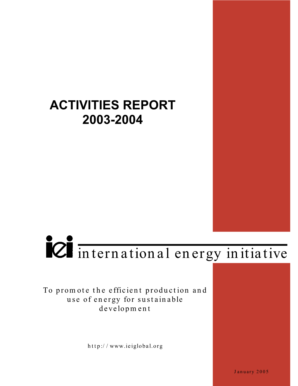 International Energy Initiative