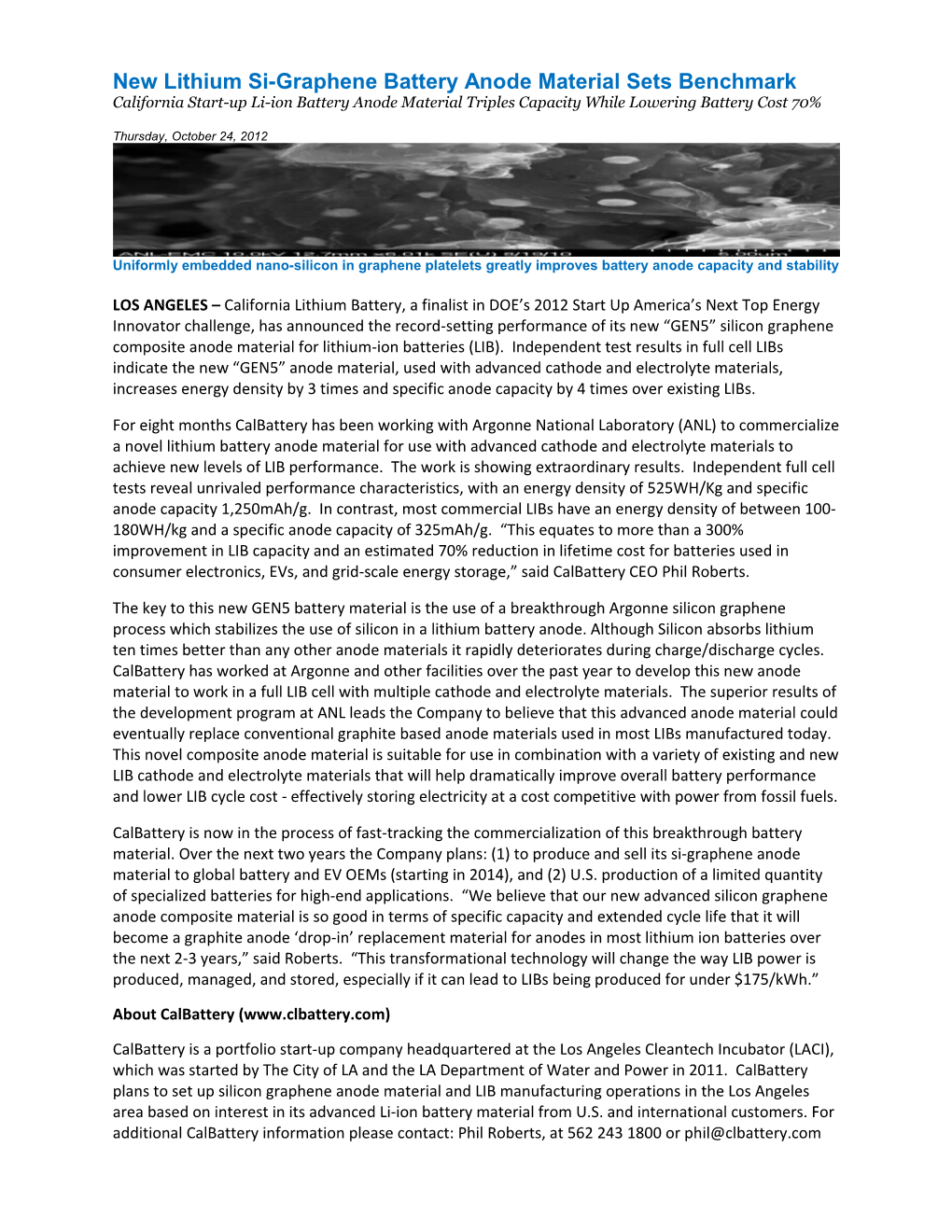 Uniformly Embedded Nano-Silicon in Graphene Platelets Greatly Improves Battery Anode Capacity