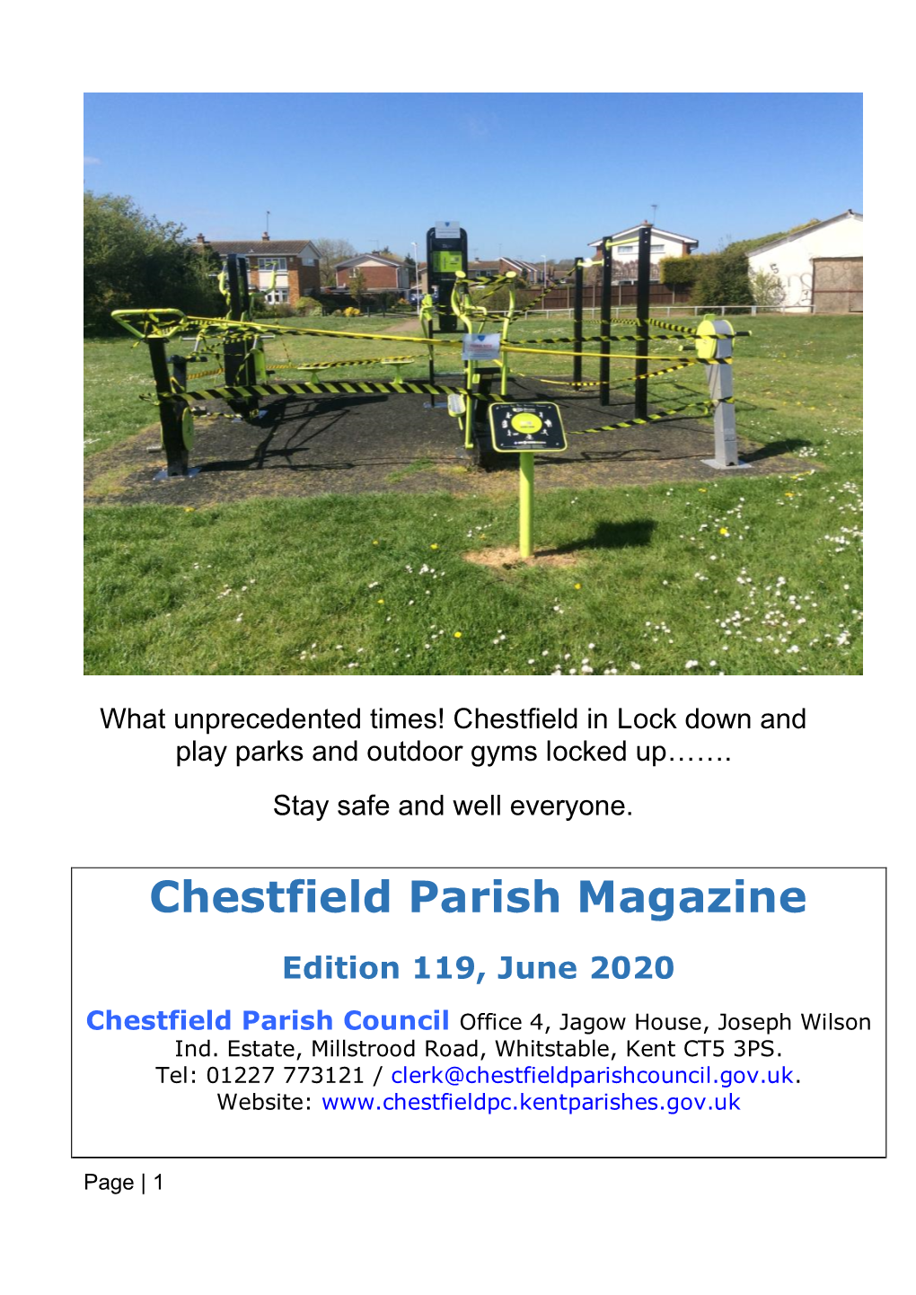 Chestfield Parish Magazine