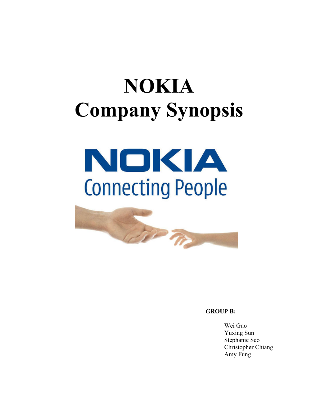 NOKIA Company Synopsis