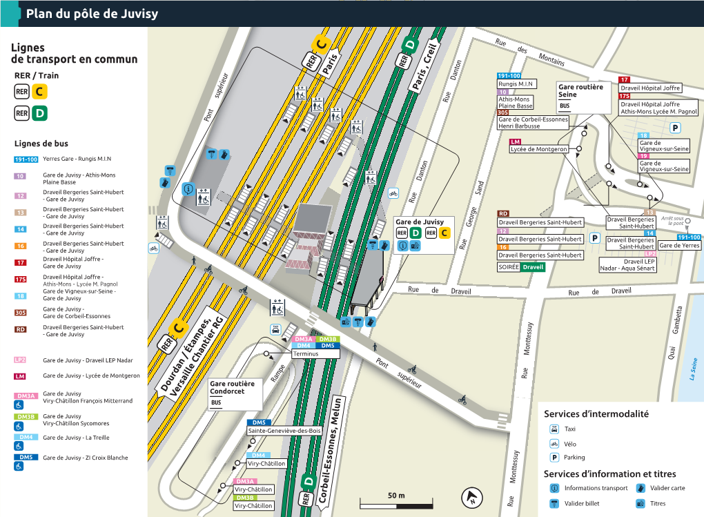 Plan Du Pôle De Juvisy