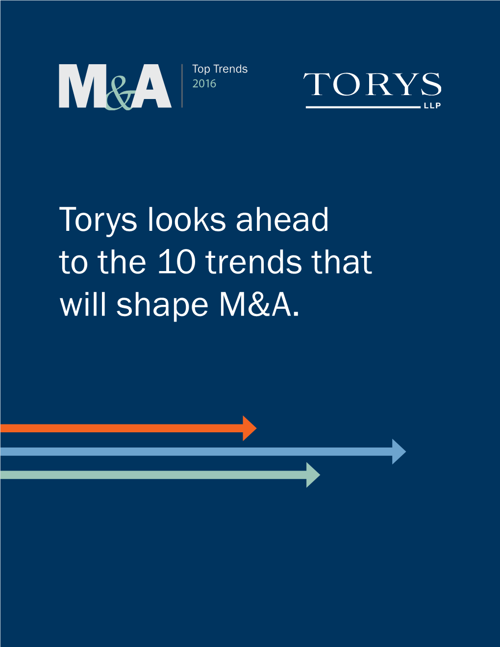 M&A Top Trends 2016