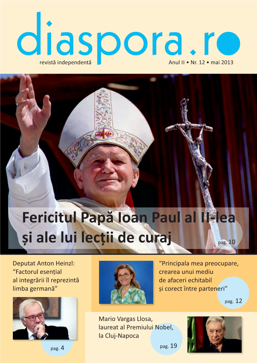 Fericitul Papă Ioan Paul Al II-Lea Și Ale Lui Lec Ii De Curaj