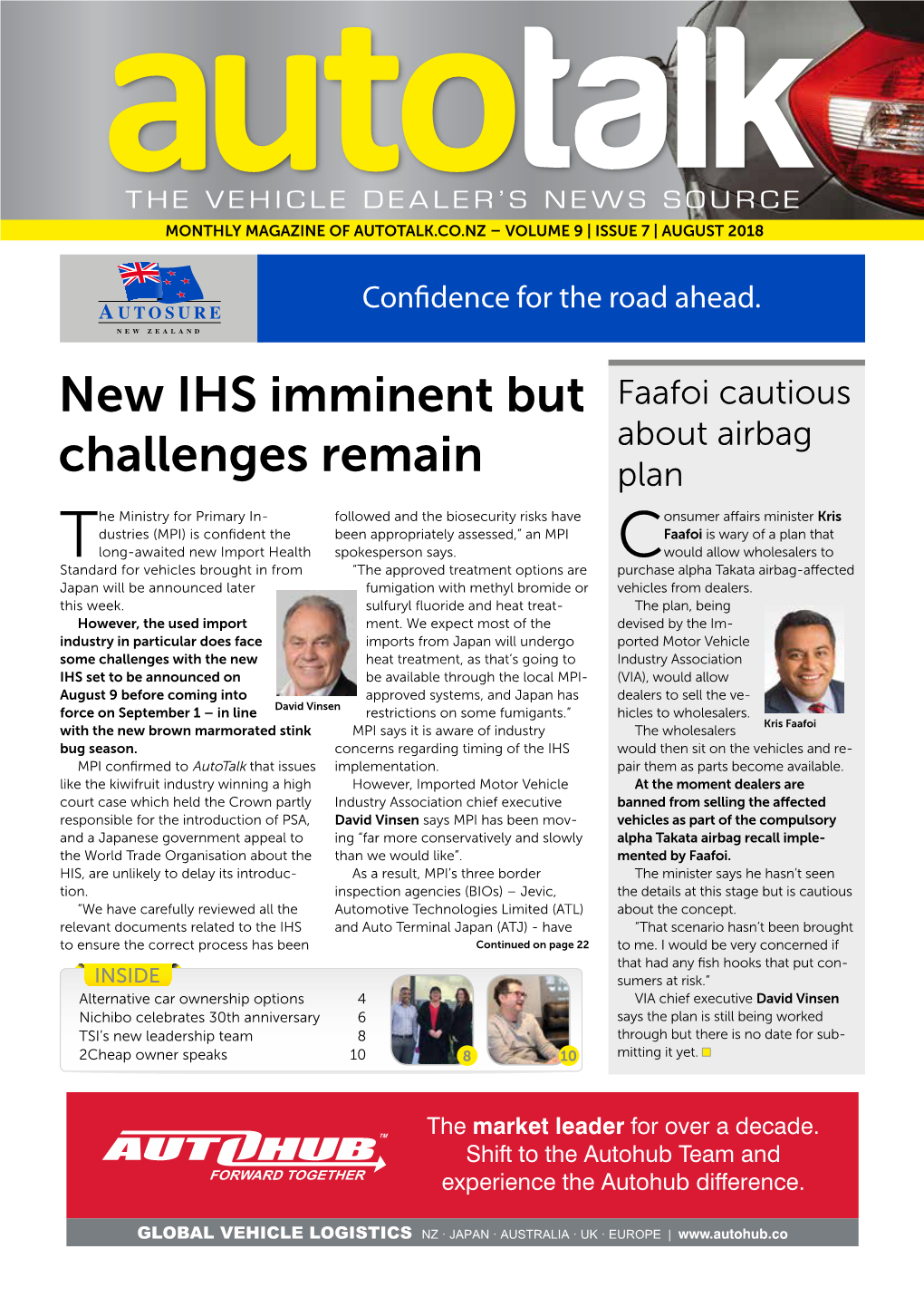 New IHS Imminent but Challenges Remain
