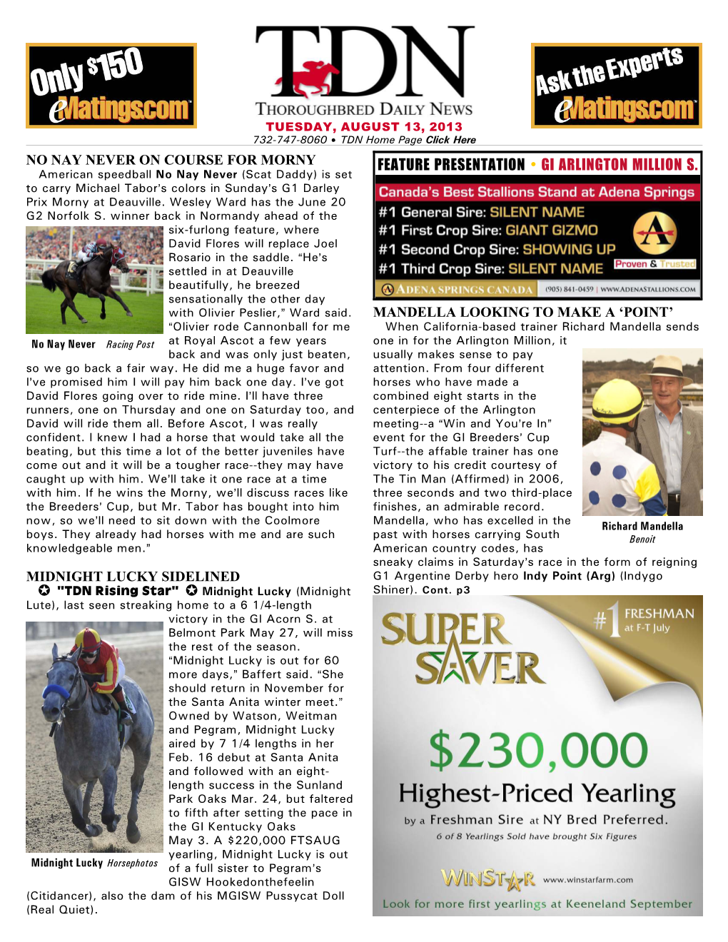 Feature Presentation • Gi Arlington Million S