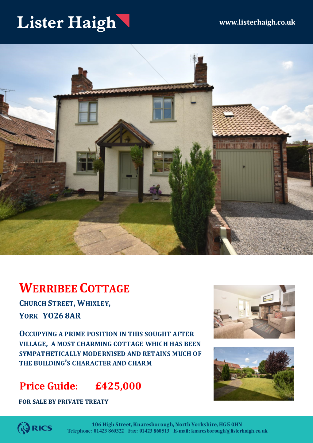Werribee Cottage C Hurch Street, Whixley, York Yo26 8Ar
