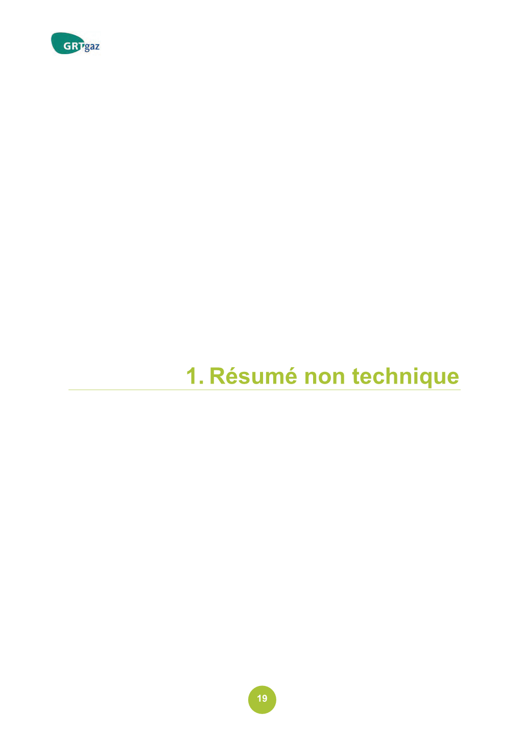 1. Résumé Non Technique