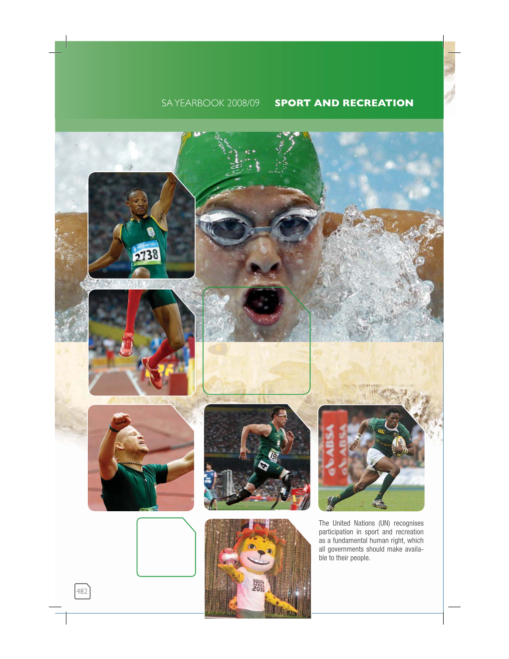 Sa Yearbook 2008/09 Sport and Recreation