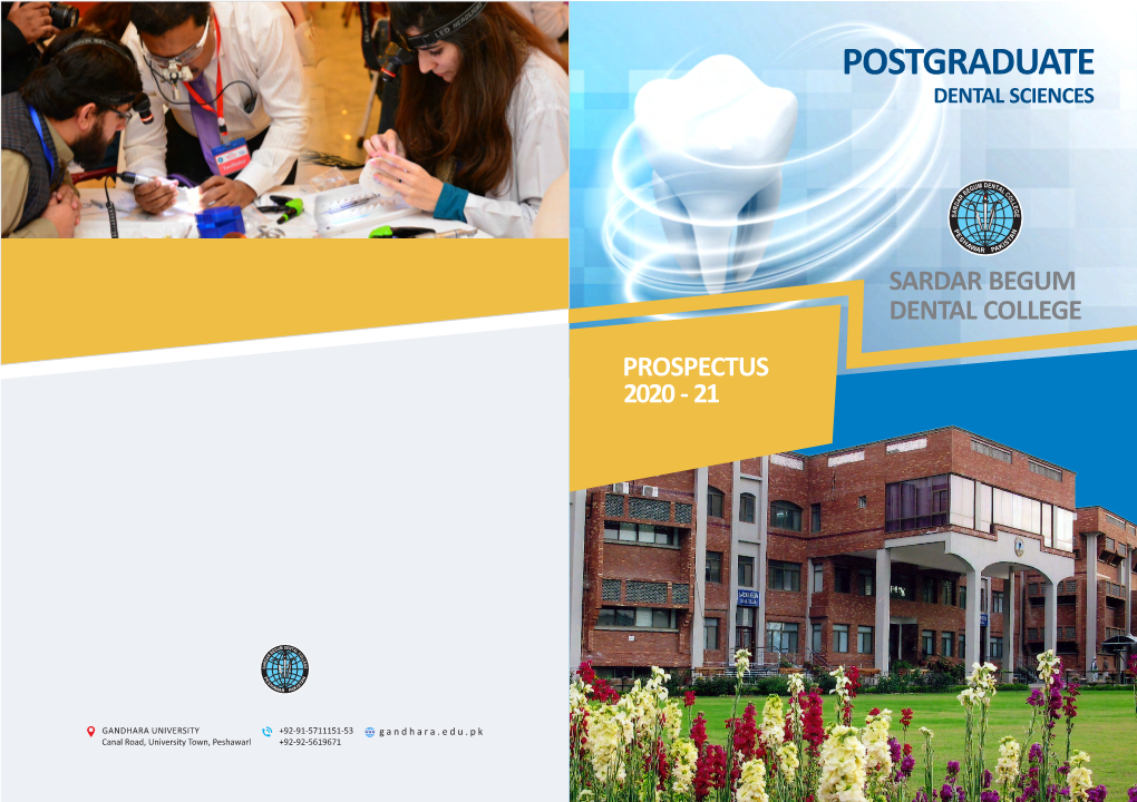 Postgraduate Dental Sciences