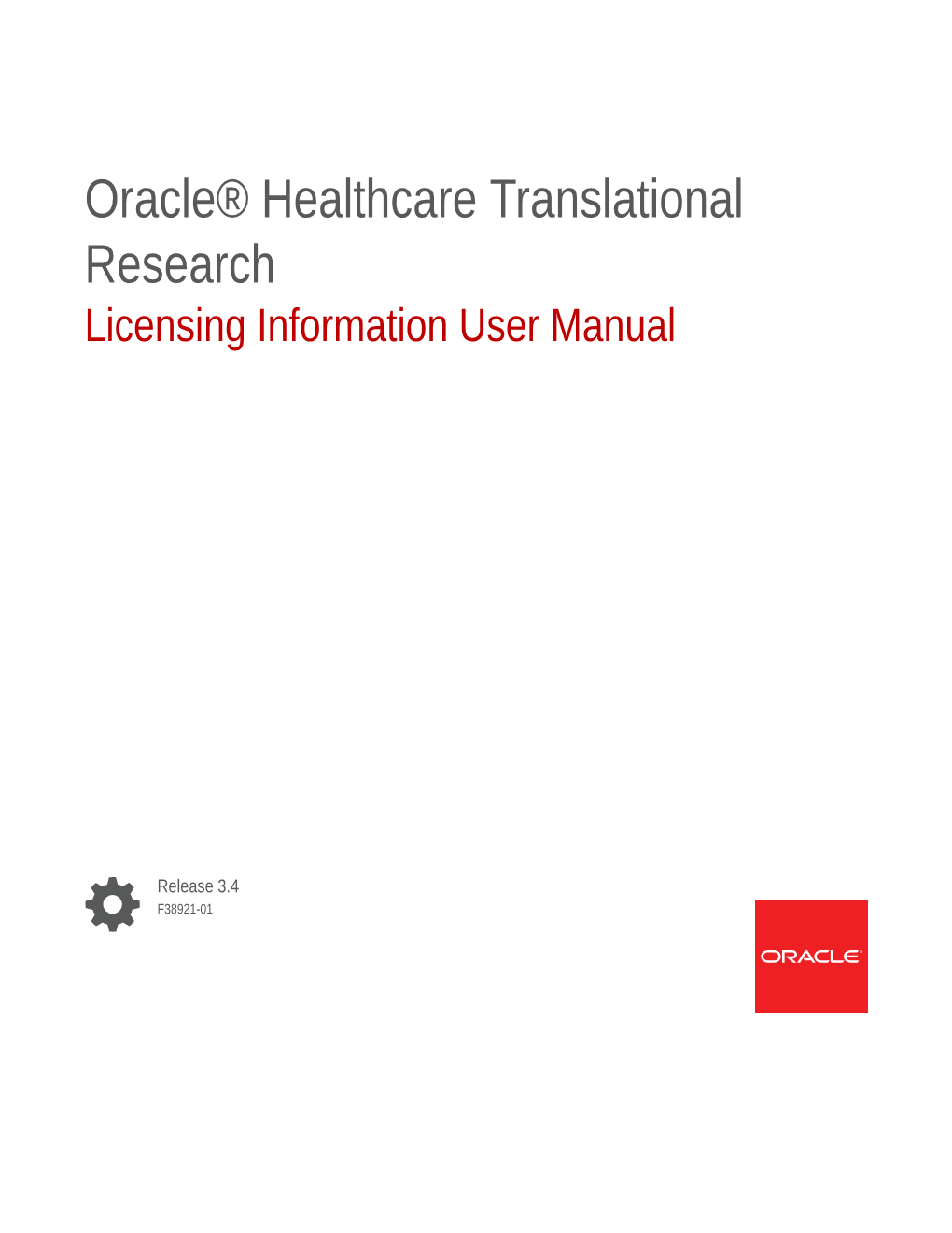 Licensing Information User Manual